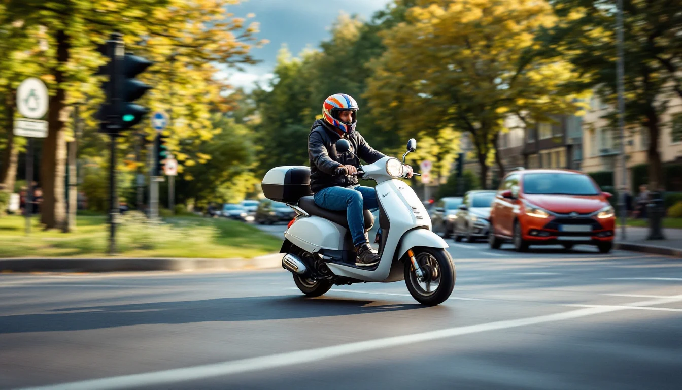 Hoe neem je veilig rotondes op de scooter