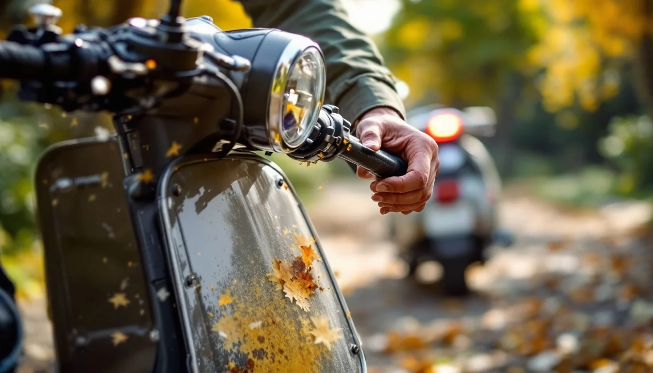 Het Luchtfilter van je Scooter Reinigen